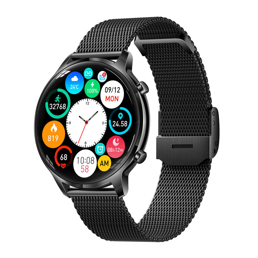 Aurora Kvinders Smartwatch Stilfuldt Fitness- og Notifikationsur