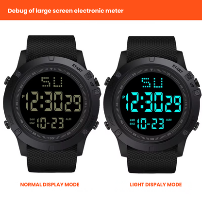 Wildaro Digital Sports Watch – Durable & Waterproof for Athletes