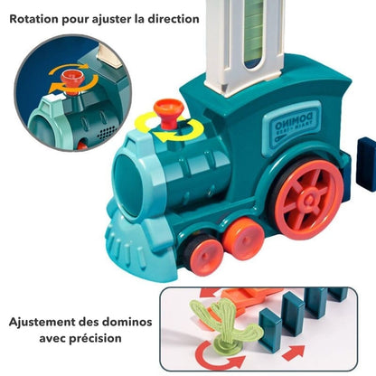 Automatisch Domino Trein Speelgoed voor Creatief Kinderspel