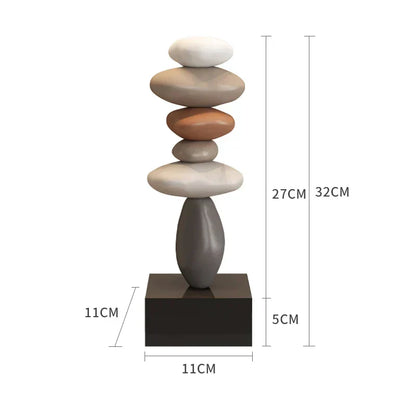 Balanture Zen Sculptuur Moderne Decoratieve Accent voor Thuis