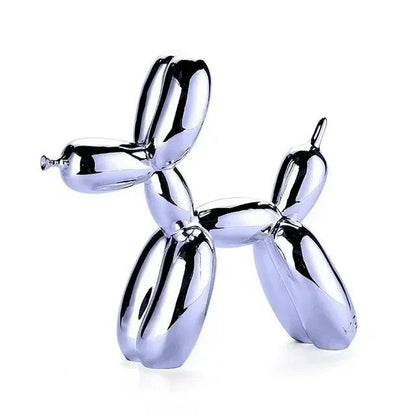 Ballonhond sculptuur met modern harsontwerp voor speelse en stijlvolle woondecoratie