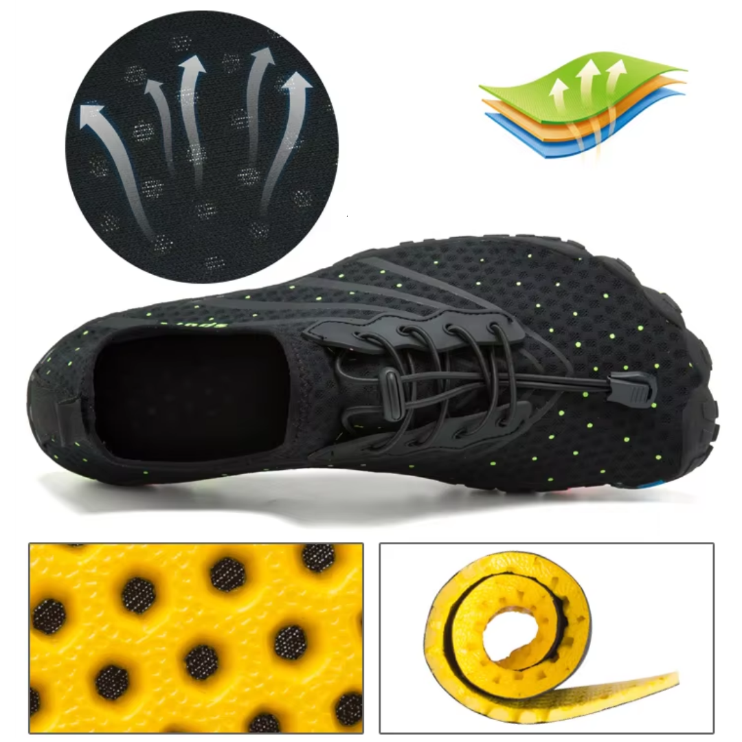 Barfuß Unisex Schuhe mit breiter Zehenbox, minimalistischer Zero-Drop-Laufschuh