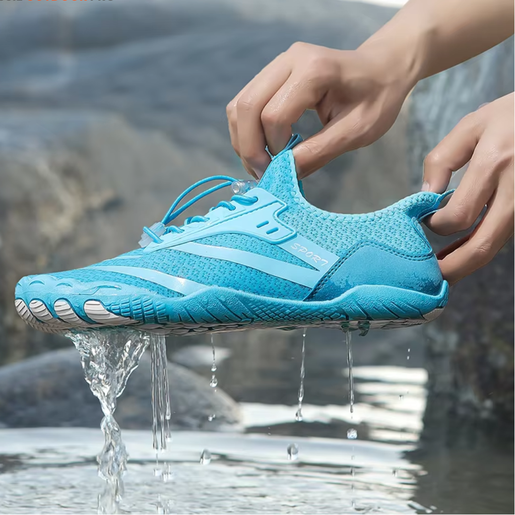 Minimalistyczne buty barefoot z szerokim przodem i zerowym spadkiem, lekkie i elastyczne