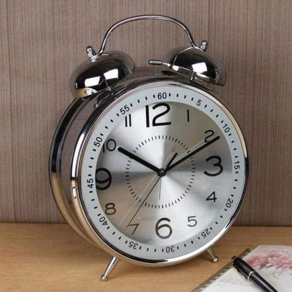 Bellcroft Oversized Vintage Twin Bell Alarm Clock