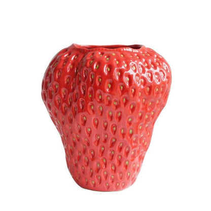 BerryBloom aardbeien keramische vaas decoratieve fruitvormige plantenpot