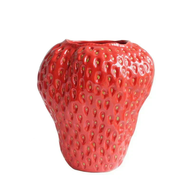 BerryBloom aardbeien keramische vaas decoratieve fruitvormige plantenpot