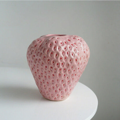 BerryBloom aardbeien keramische vaas decoratieve fruitvormige plantenpot