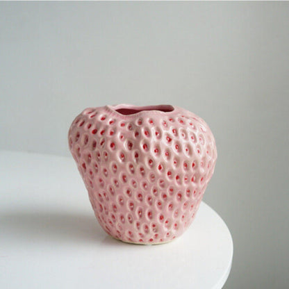 BerryBloom aardbeien keramische vaas decoratieve fruitvormige plantenpot