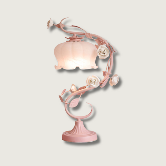 BlossomGlow rozenlamp elegante sfeervolle tafellamp
