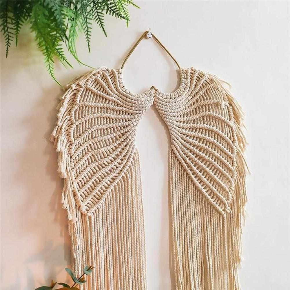 Boheemse wanddecoratie met elegant vleugeldesign