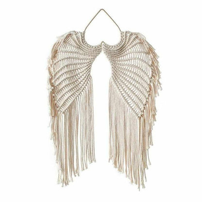 Boheemse wanddecoratie met elegant vleugeldesign