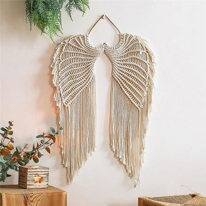 Boheemse wanddecoratie met elegant vleugeldesign