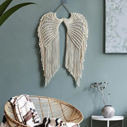 Boheemse wanddecoratie met elegant vleugeldesign