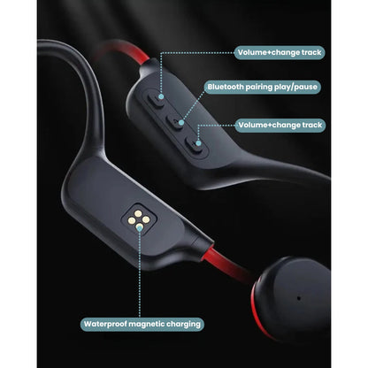 Bone Conduction Wireless Headphones Open Ear Sports Running Headset