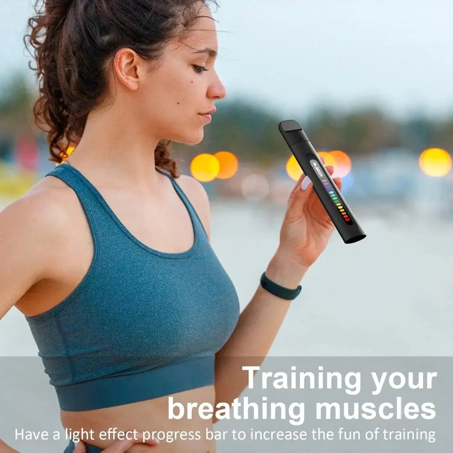BreathBoost smart åndedræts træner lunge styrke og udholdenhed enhed