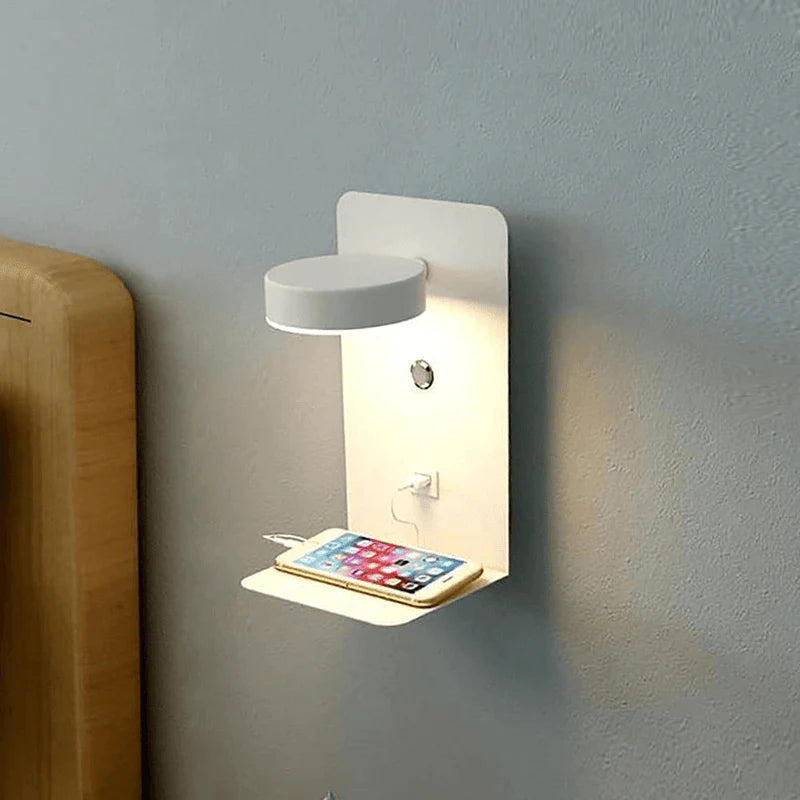 BrightSpot LED Bordlampe med USB C Opladningsdock