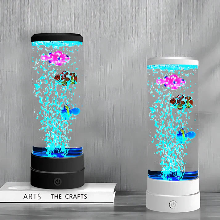 Bubble Fish LED Stimmungslicht mit beruhigendem Wassereffekt