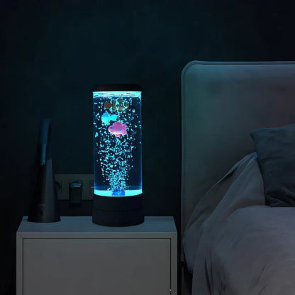 Bubble Fish LED Stimmungslicht mit beruhigendem Wassereffekt