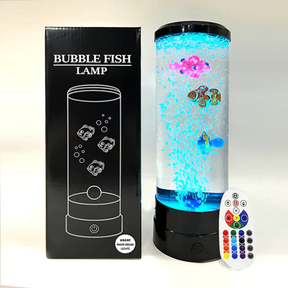 Bubble Fish LED Stimmungslicht mit beruhigendem Wassereffekt