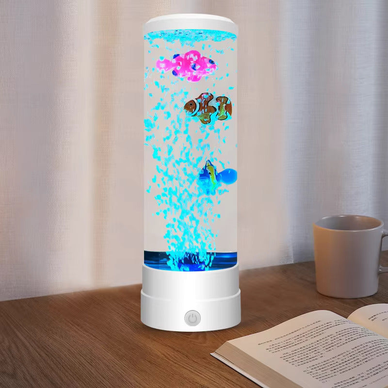 Bubble Fish LED Stimmungslicht mit beruhigendem Wassereffekt
