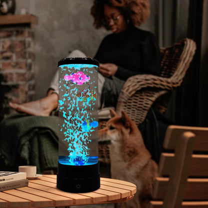 Bubble Fish LED Stimmungslicht mit beruhigendem Wassereffekt