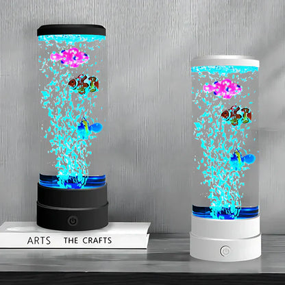 Bubble Fish LED Stimmungslicht mit beruhigendem Wassereffekt