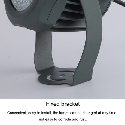 COB LED Outdoor Floodlight – Waterproof Adjustable Spotlight with 7 Colours