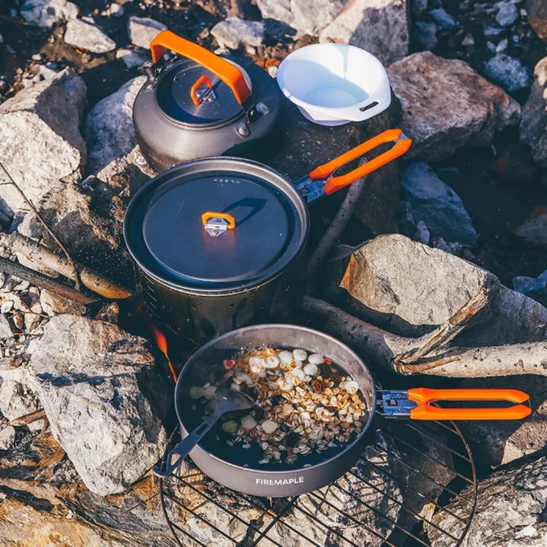 Camping Gasbrenner – 5800W Winddicht & Auslaufsicher für Outdoor-Kochen
