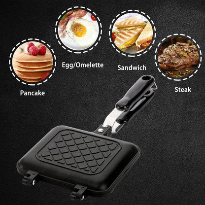 Camping Sandwich Maker – Non-Stick, Perfect for Outdoor Cooking