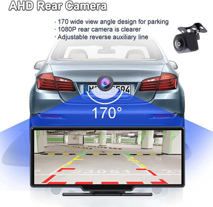 CarVision Pro Slimme Autodisplay met CarPlay Android Auto en Dashcam