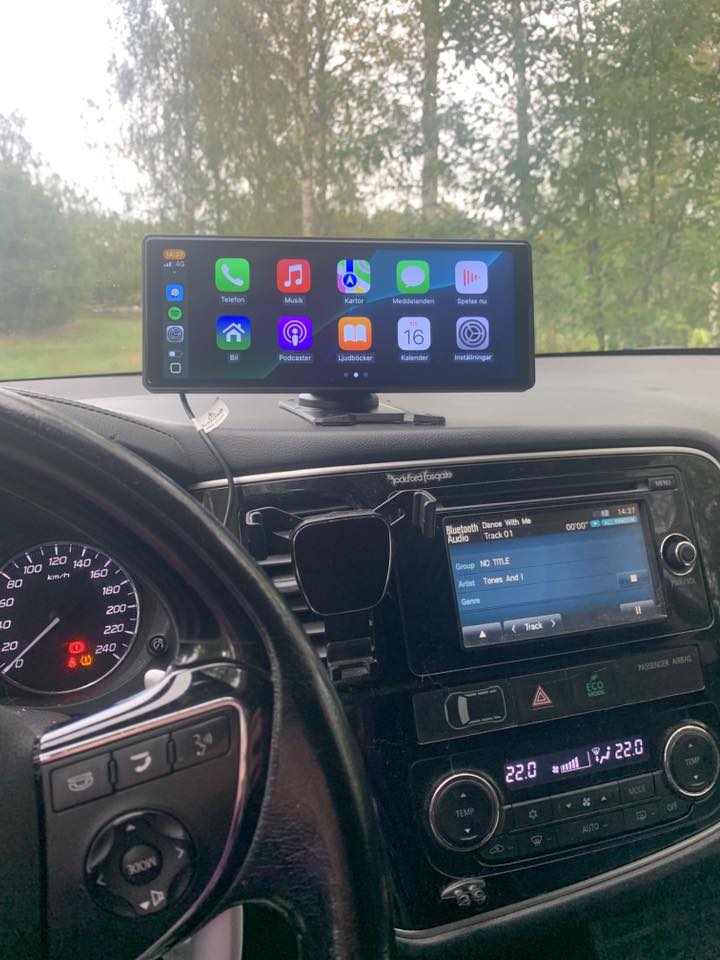 CarVision Pro Slimme Autodisplay met CarPlay Android Auto en Dashcam