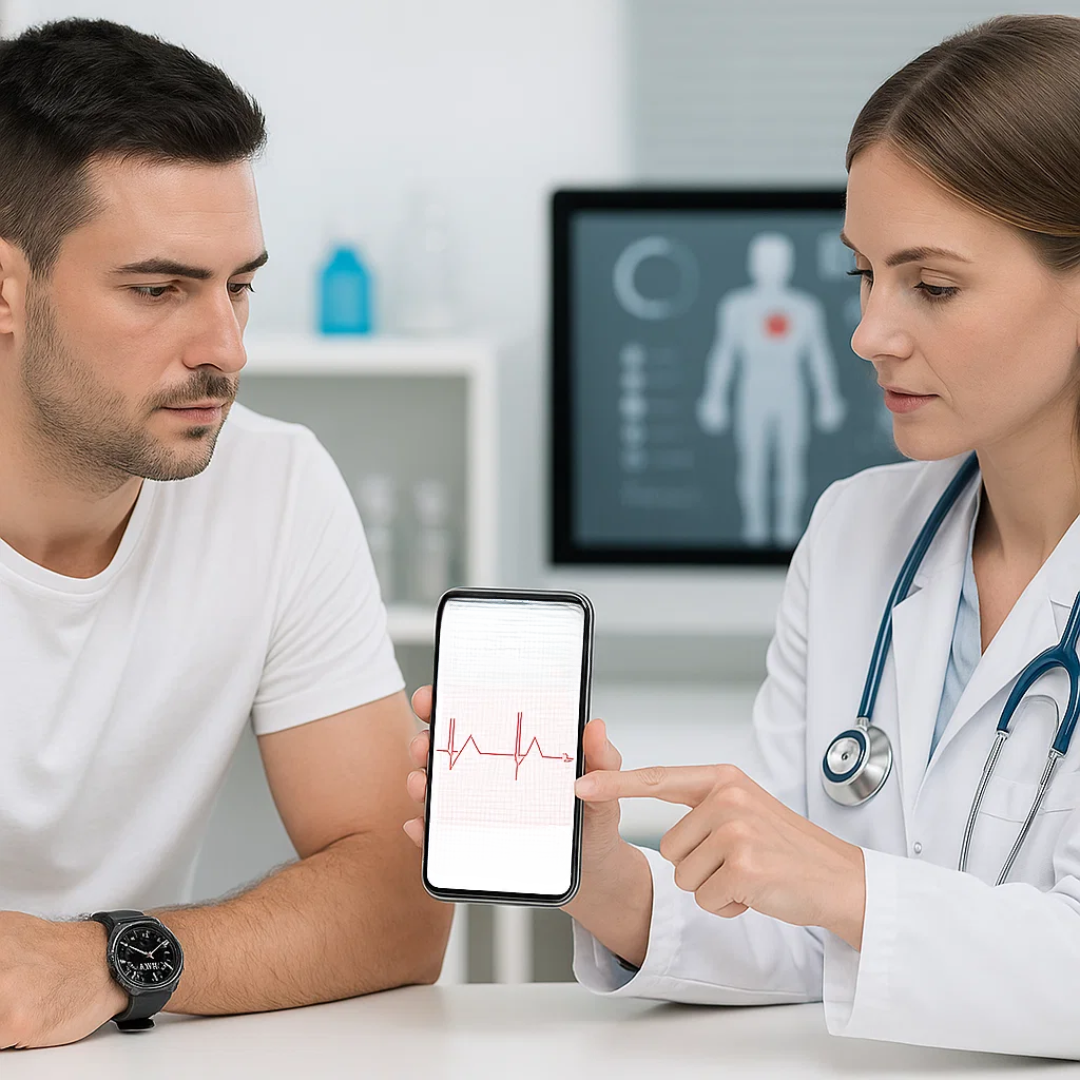 CardioSense ECG Smartwatch Advanced Health Monitoring Watch