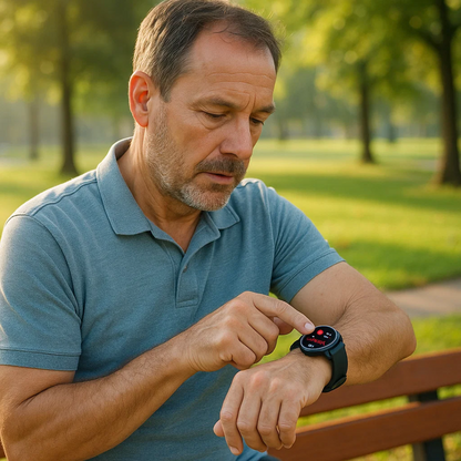 CardioSense ECG Smartwatch Advanced Health Monitoring Watch
