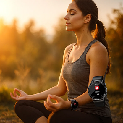 CardioSense ECG Smartwatch Advanced Health Monitoring Watch