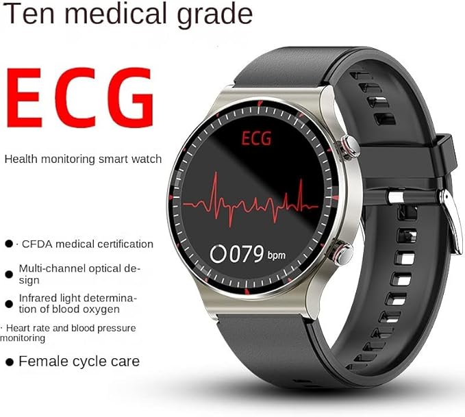 CardioSense ECG Smartwatch Advanced Health Monitoring Watch