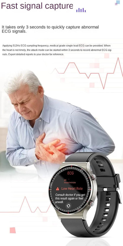 CardioSense ECG Smartwatch Advanced Health Monitoring Watch