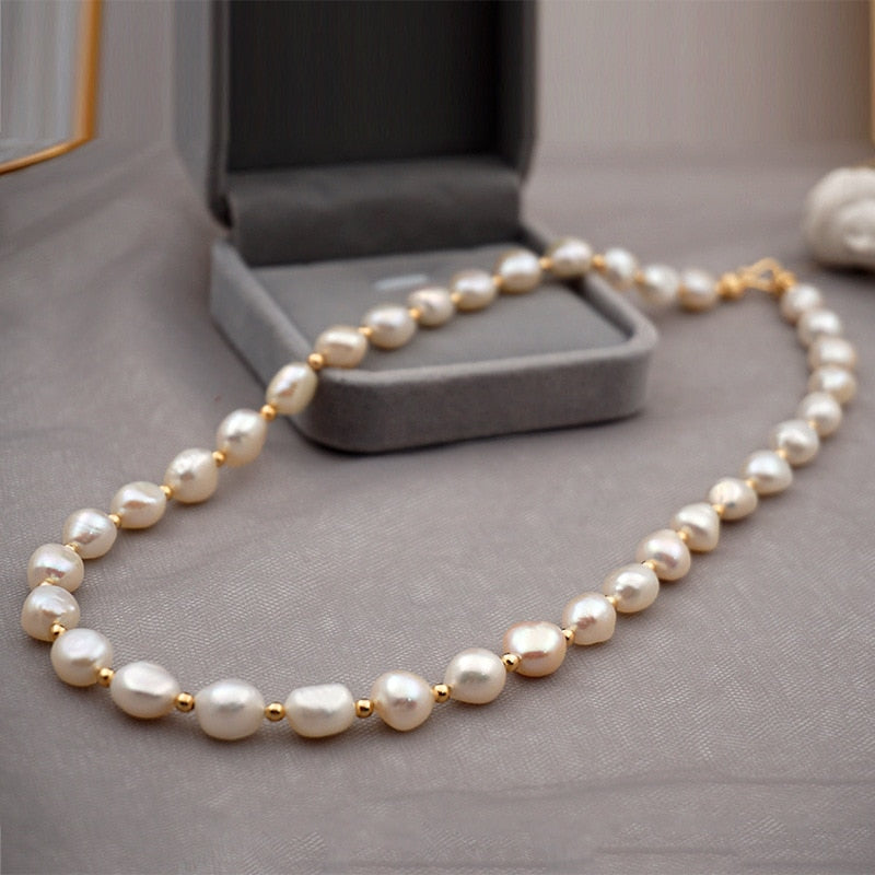 Celeste hangerketting met zoetwaterparel Tijdloze elegante dames sieraden
