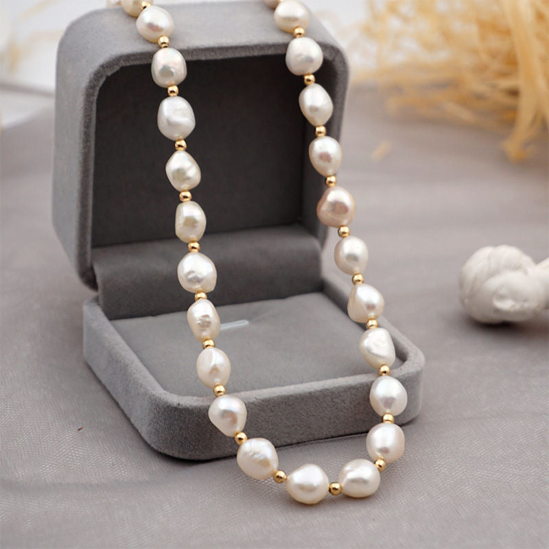 Celeste hangerketting met zoetwaterparel Tijdloze elegante dames sieraden
