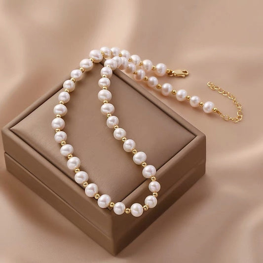 Celeste hangerketting met zoetwaterparel Tijdloze elegante dames sieraden