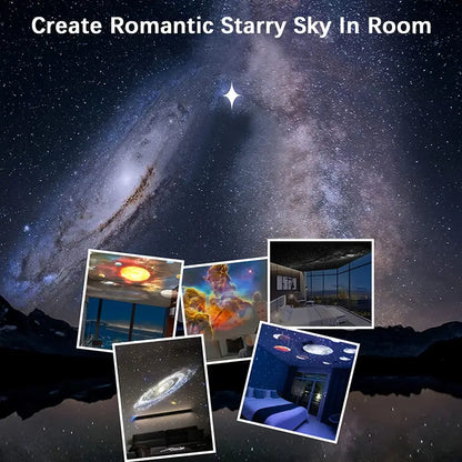 Celestial Dreams Galaxie-Projektor mit 360°-Raumabdeckung