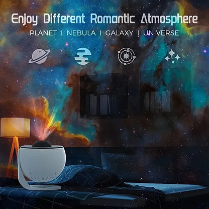 Celestial Dreams Galaxie-Projektor mit 360°-Raumabdeckung