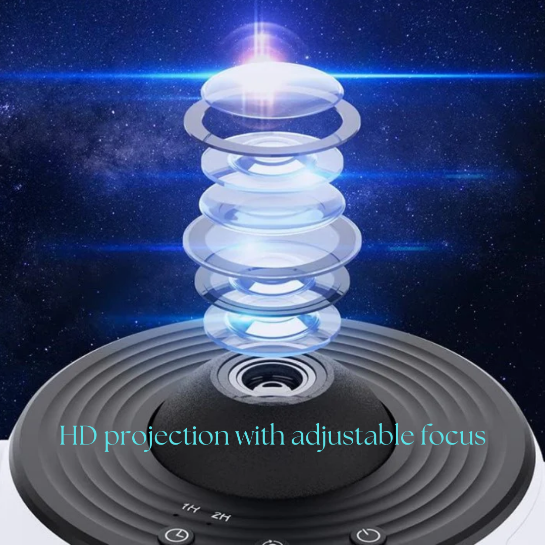 Celestial Dreams Galaxie-Projektor mit 360°-Raumabdeckung