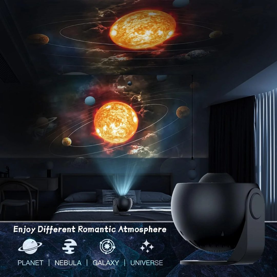 Celestial Dreams Galaxie-Projektor mit 360°-Raumabdeckung