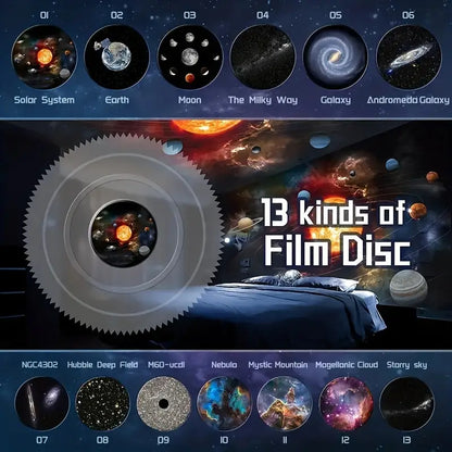 Celestial Dreams Galaxie-Projektor mit 360°-Raumabdeckung