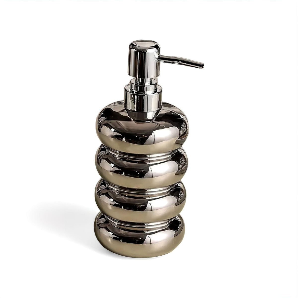 Ceramic Bubble Design Soap Dispenser for Bathroom and Kitchen Countertops
