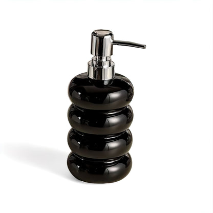 Ceramic Bubble Design Soap Dispenser for Bathroom and Kitchen Countertops