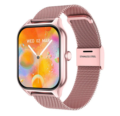 ChicTime Kvinders Smartwatch med Fitness- og Sundhedsovervågning