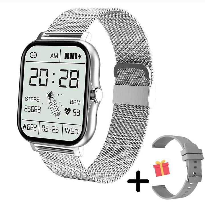 ChicTime Kvinders Smartwatch med Fitness- og Sundhedsovervågning