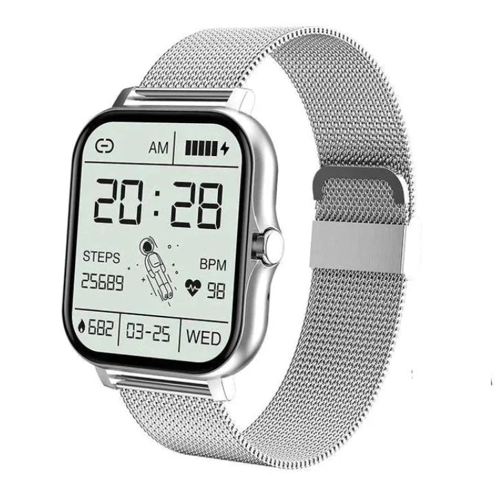 ChicTime Kvinders Smartwatch med Fitness- og Sundhedsovervågning