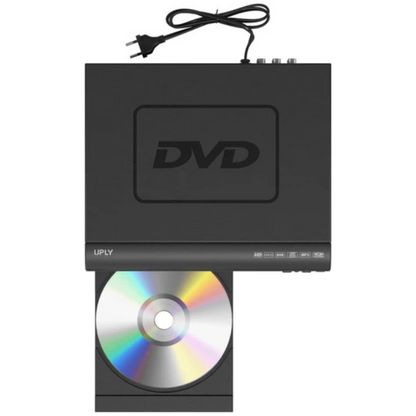 CineView kompakt DVD-afspiller med HDMI-udgang regionsfri afspilning